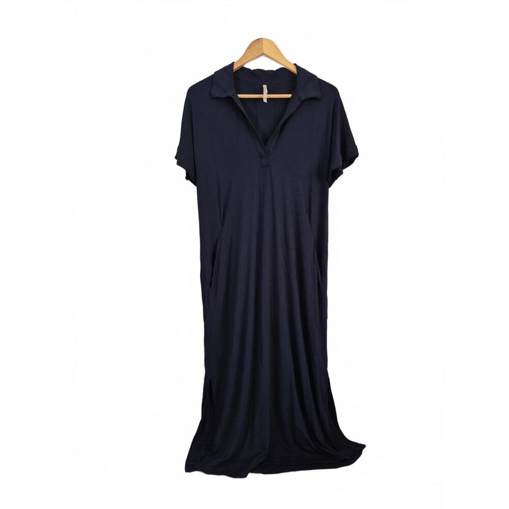 Soma Cool Nights Ladies Short Sleeve Midi Style Lounge Dress